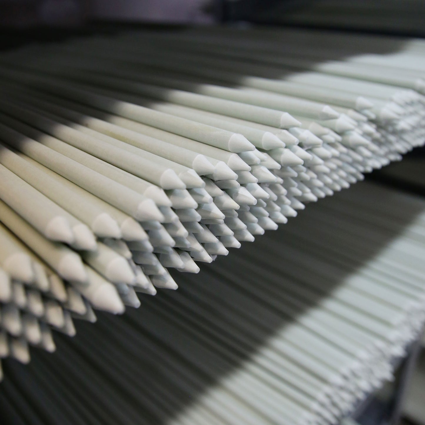 Calibrated fiberglass post