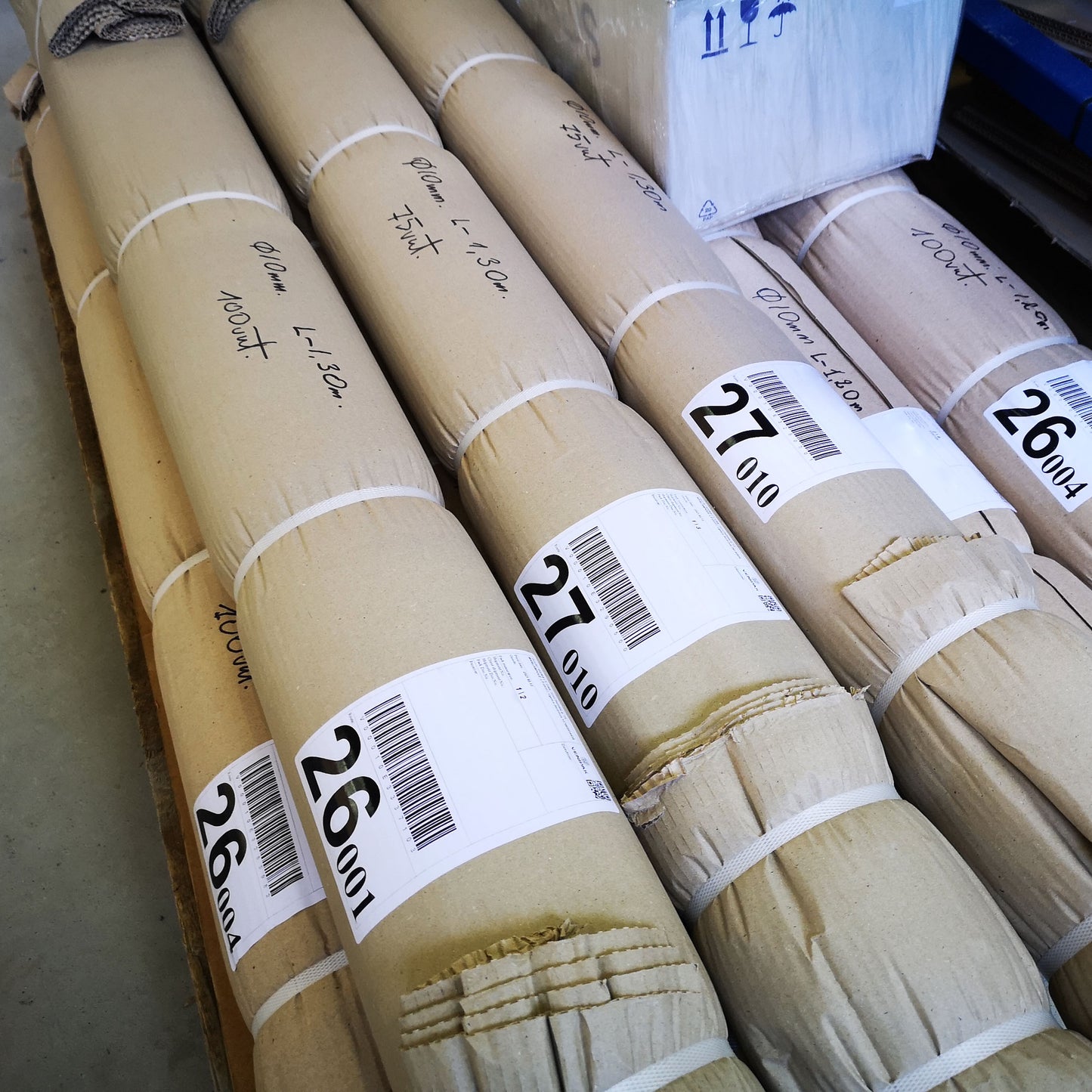 Gewellte Fiberglaspfähle für Elektroumzäunung