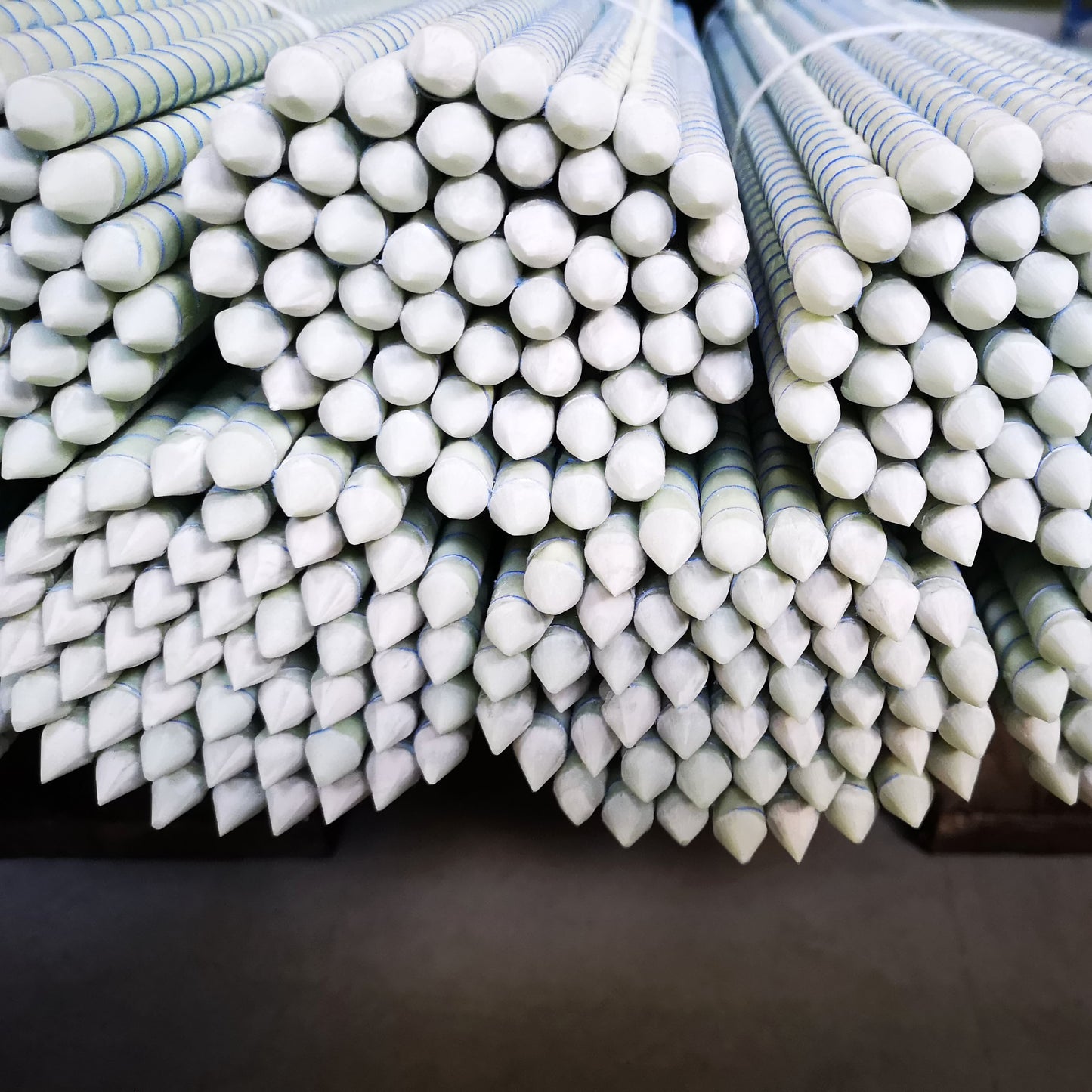Gewellte Fiberglaspfähle für Elektroumzäunung