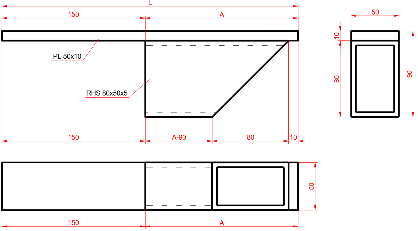 Stiklo pluošto laikiklis su papildomais standumo elementais (STV)