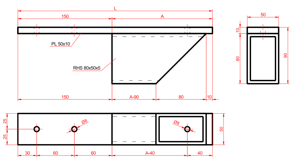 Stiklo pluošto laikiklis su papildomais standumo elementais (STV)