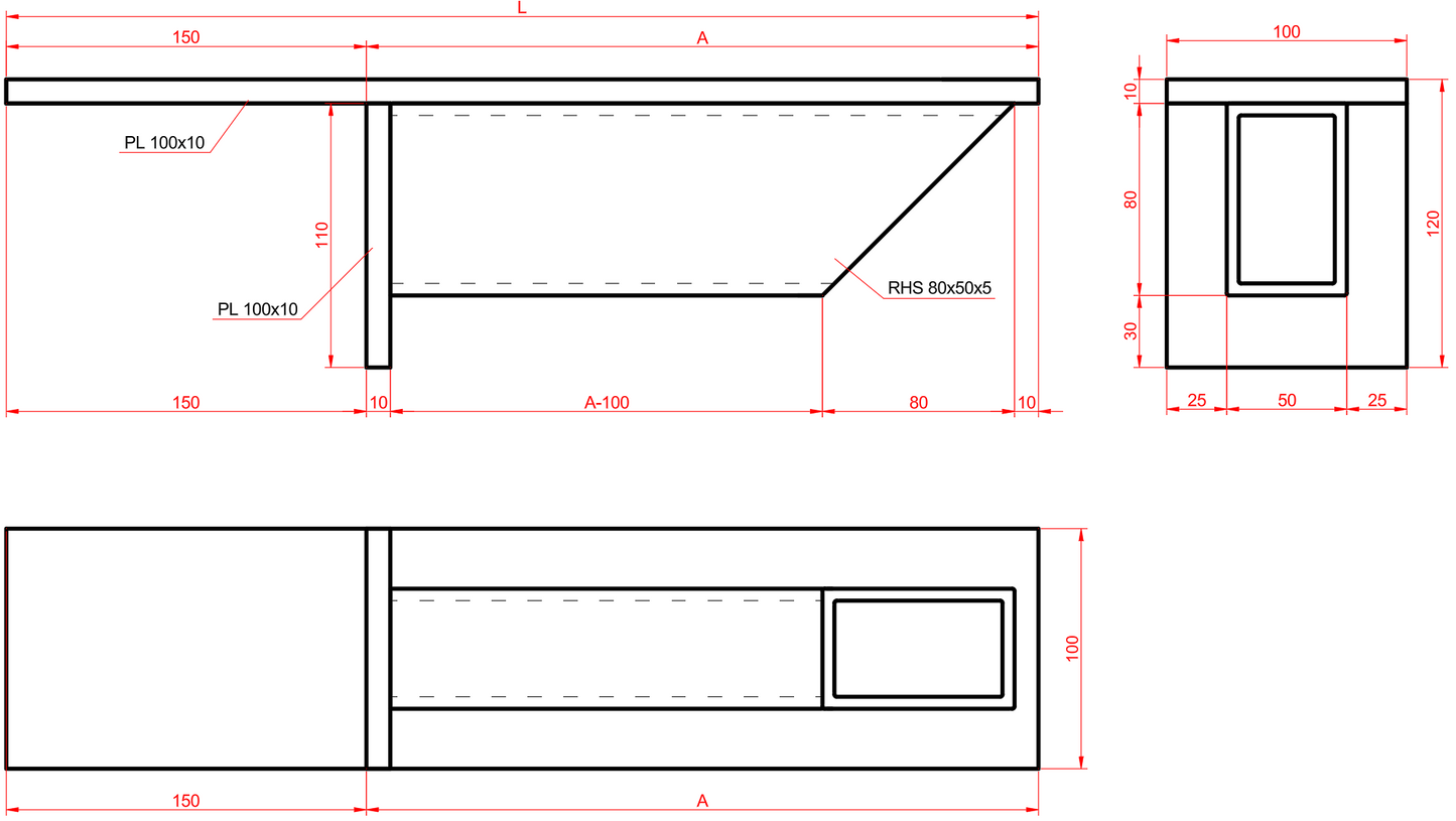 Stiklo pluošto laikiklis su papildomais standumo elementais (STV)
