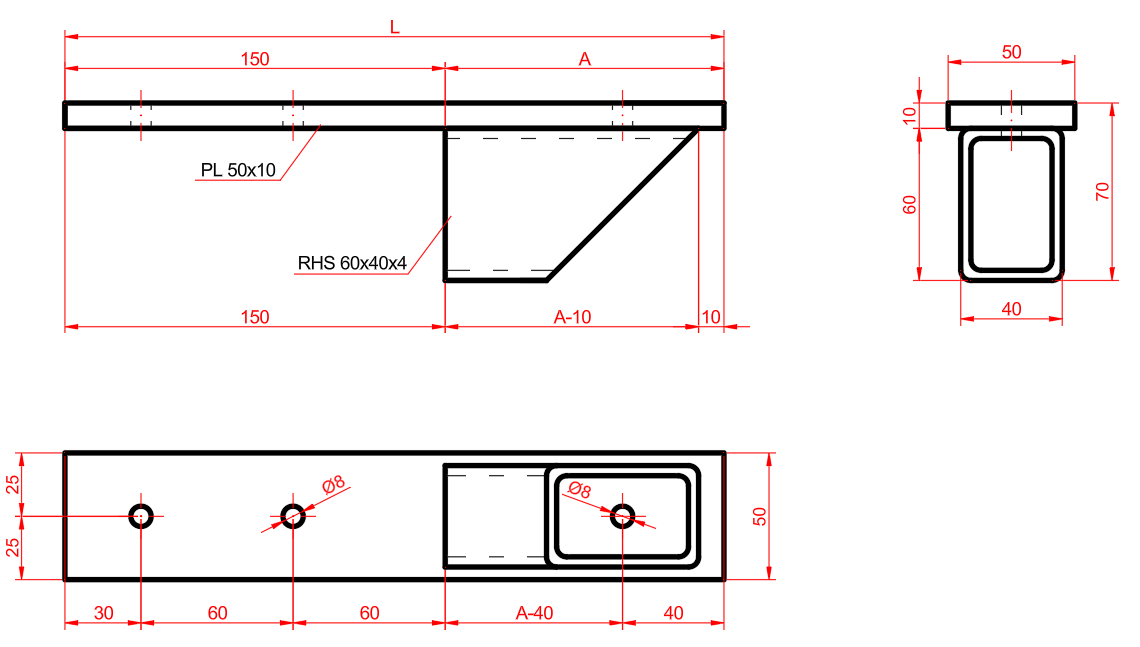 Stiklo pluošto laikiklis su papildomais standumo elementais (STV)